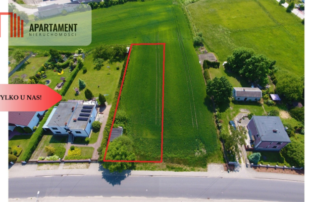 *Działka usług-mieszkaniowa przy asfalcie  MEDIA!!