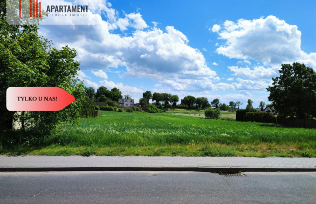 *Działka usług-mieszkaniowa przy asfalcie  MEDIA!!