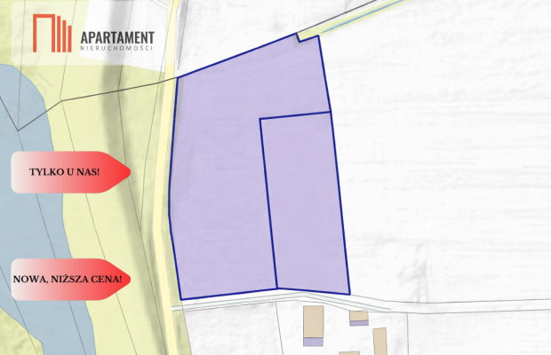 Działki rolne Wielki Wełcz blisko Grudziądz