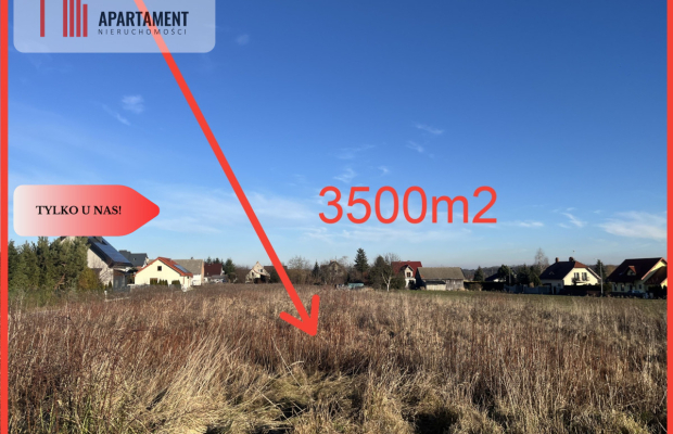 Budowlana 3500m2/Dolina Baryczy/media w drodze