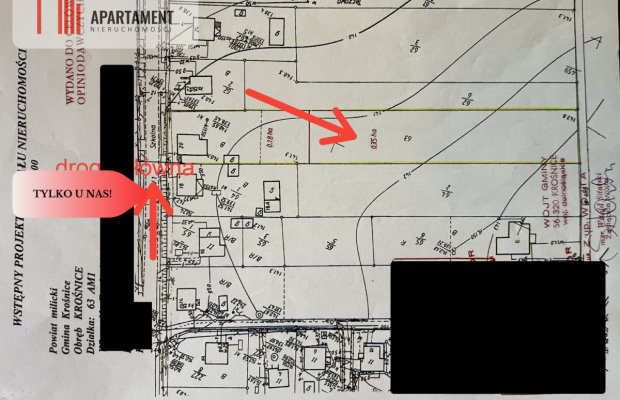 Budowlana 3500m2/Dolina Baryczy/media w drodze