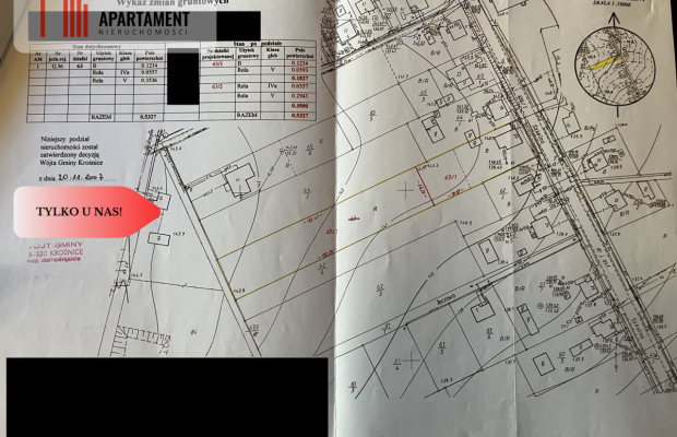 Budowlana 3500m2/Dolina Baryczy/media w drodze
