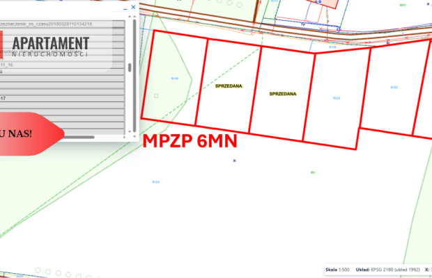 Działka Budowlana Dobra MEDIA! MPZP! SUPER OKOLICA