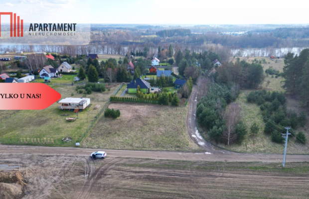 Tylko u nas! Działka nad jeziorem