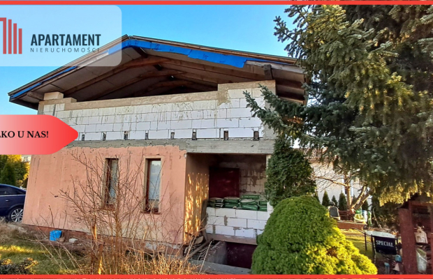 Domek Rod w rozbudowie - Drzewce