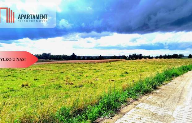 Tylko u nas! Działka budowlana w spokojnej okolicy
