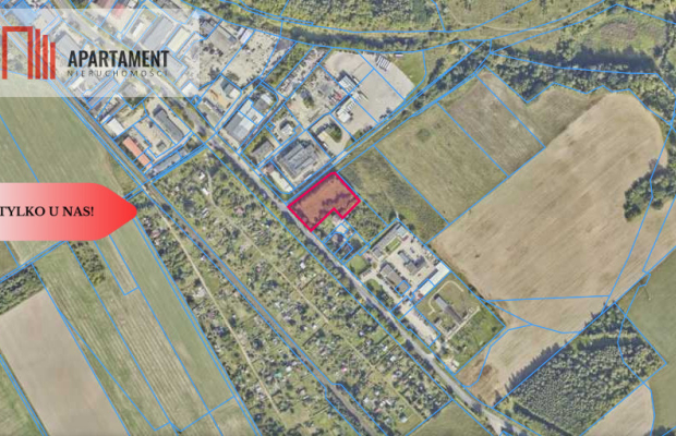 Działka z WZ pod zabudowę bliźniaczą