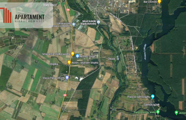 Inwestycja - działka prz trasie