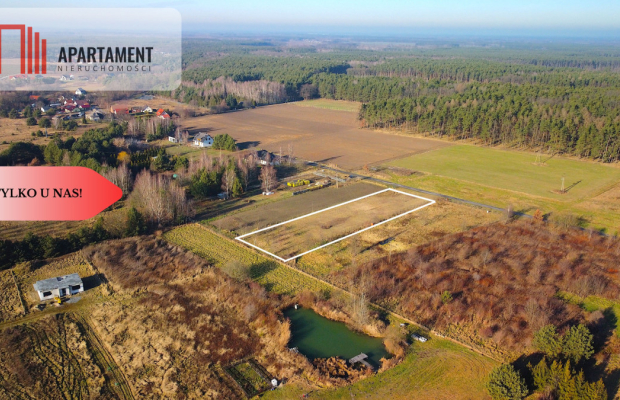 Zawonia ul. Topolowa. 3000 m2! W pobliżu lasu!