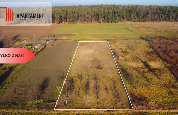 Zawonia ul. Topolowa. 3000 m2! W pobliżu lasu!