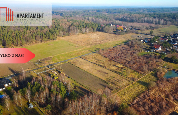 Zawonia ul. Topolowa. 3000 m2! W pobliżu lasu!