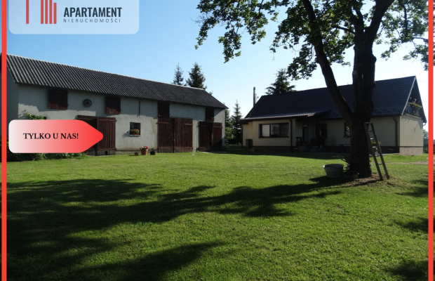 PIĘKNE SIEDLISKO! Dom, Staw, Las, DO NEGOCJACJI!