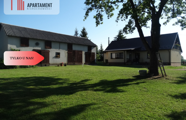 PIĘKNE SIEDLISKO! Dom, Staw, Las, DO NEGOCJACJI!