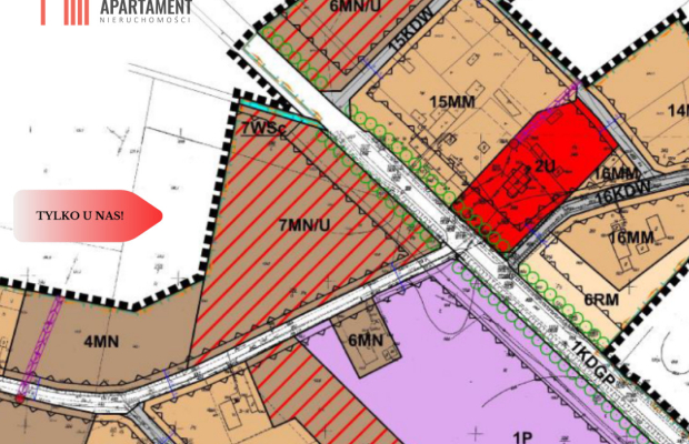 Działki/120 zł/m2/Wilczków