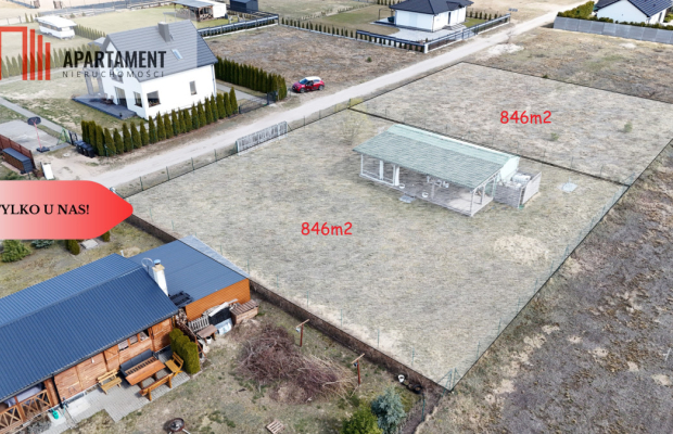 * 2 działki z WZ z domkiem - Jezioro Wąsosz