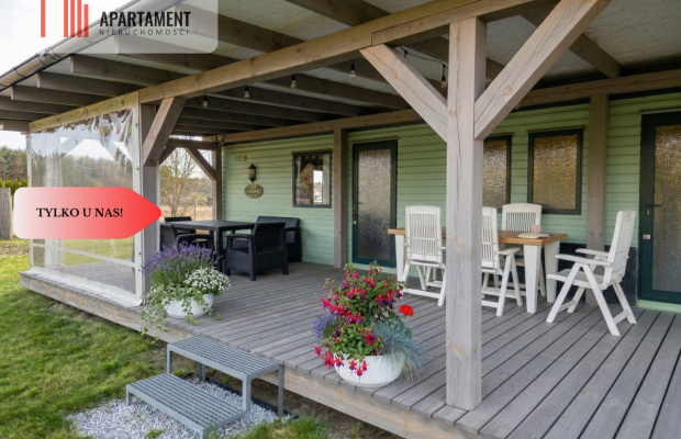 * 2 działki z WZ z domkiem - Jezioro Wąsosz