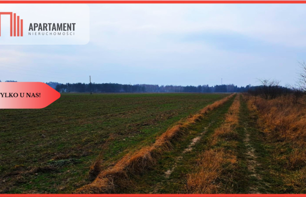 Tylko u nas. Działka z warunkami zabudowy!