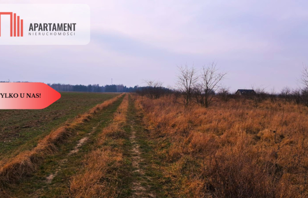 Tylko u nas. Działka z warunkami zabudowy!