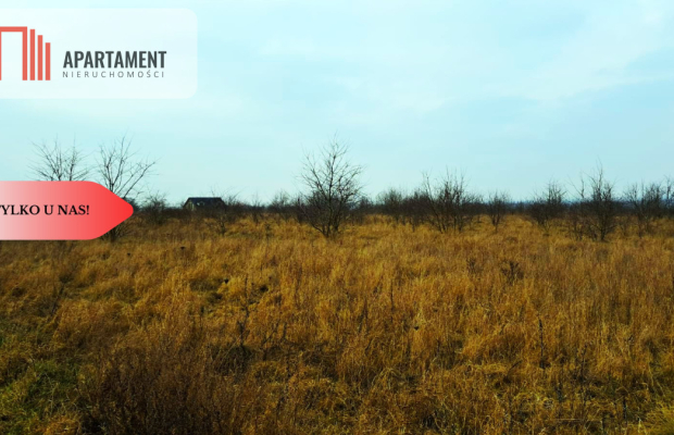 Tylko u nas. Działka z warunkami zabudowy!