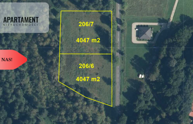 Tylko u Nas! Duże działki z warunkami zabudowy!