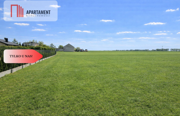 Przestronne działki na sprzedaż, blisko Torunia