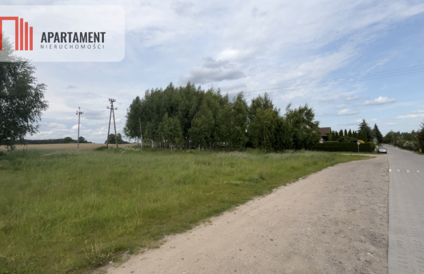 Duża działka budowlana Józefa Grzybka