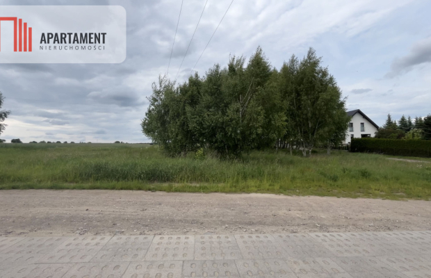 Duża działka budowlana Józefa Grzybka