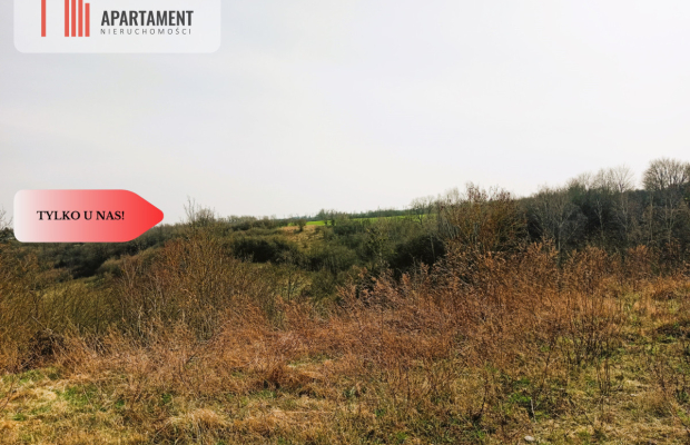 Działka budowlana w wyjątkowo  malowniczej okolicy