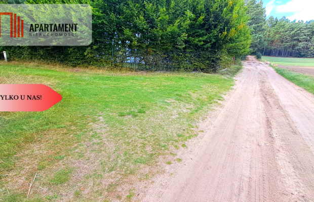 Duża działka rekreacyjna blisko jeziora!!!