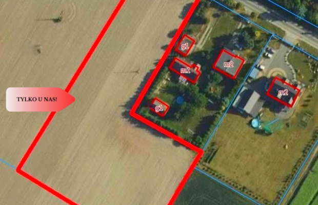 TYLKO U NAS - WŁÓKI 0,7HA SUPER LOKALIZACJA