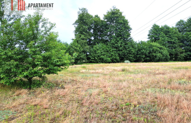 Działka zabudowana, mieszkaniowa