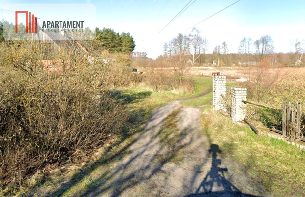 Działka zabudowana, mieszkaniowa