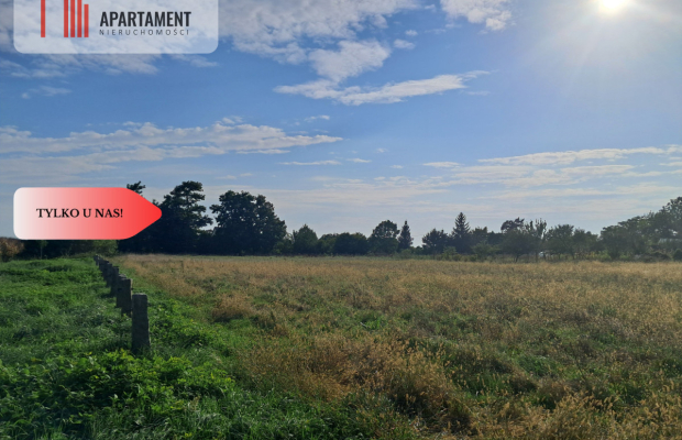 Duże działki budowlane w Stobnie