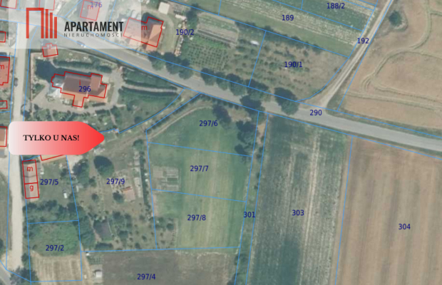 Duże działki budowlane w Stobnie