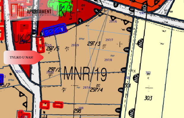 Duże działki budowlane w Stobnie