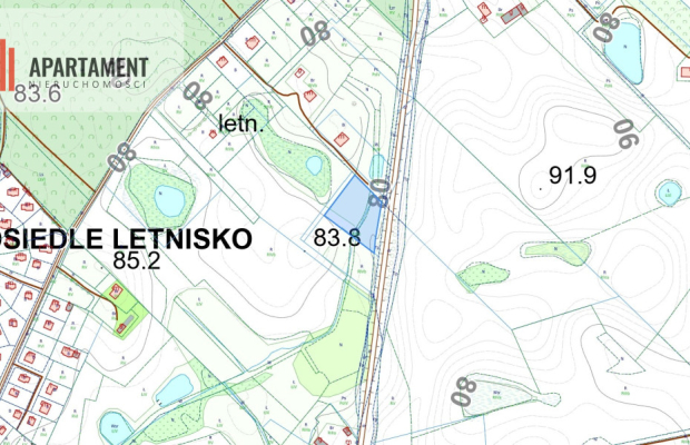 Działka 3039 m² w Siwiałce –las, jezioro w okolicy