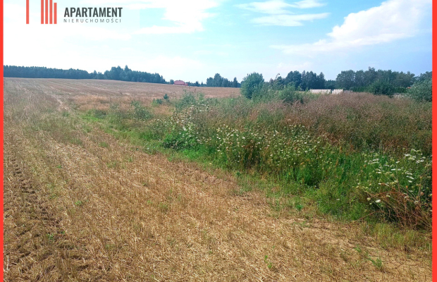 Działka z możliwością zabudowy do 150m² blisko las