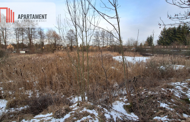 Działka z WZ i stawem