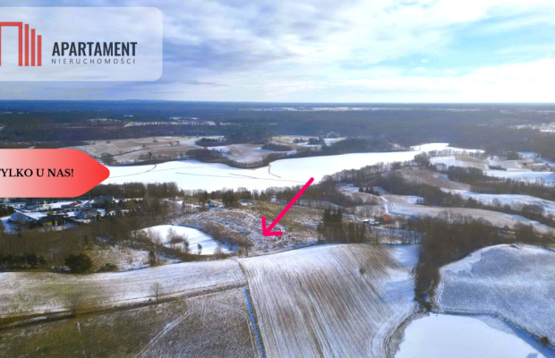 Działka 350m od jeziora!!