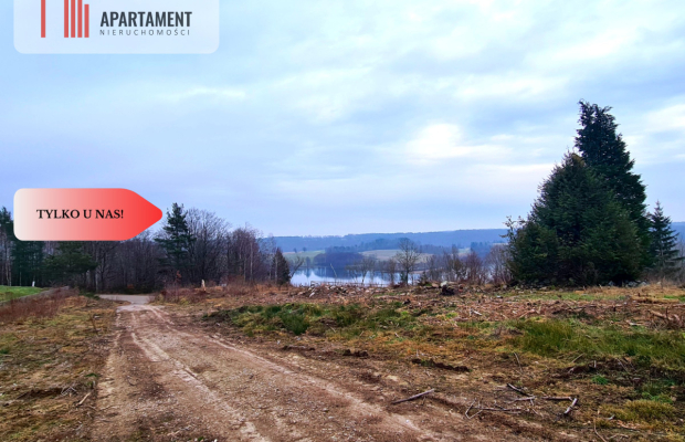 Działka 350m od jeziora!!