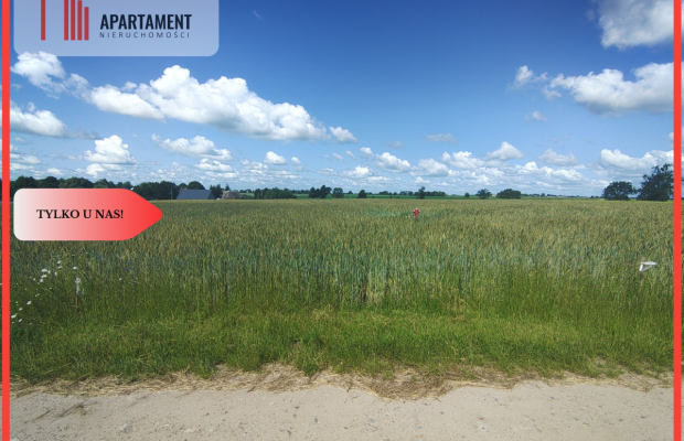 TYLKO U NAS! DZIAŁKA Z WARUNKAMI ZABUDOWY, MEDIA!