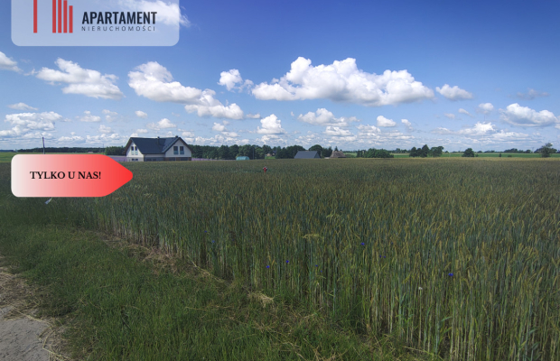 TYLKO U NAS! DZIAŁKA Z WARUNKAMI ZABUDOWY, MEDIA!