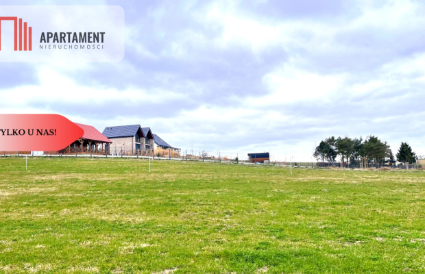 4 działki rekreacyjne 300m2 od jeziora