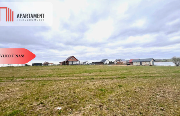 4 działki rekreacyjne 300m2 od jeziora