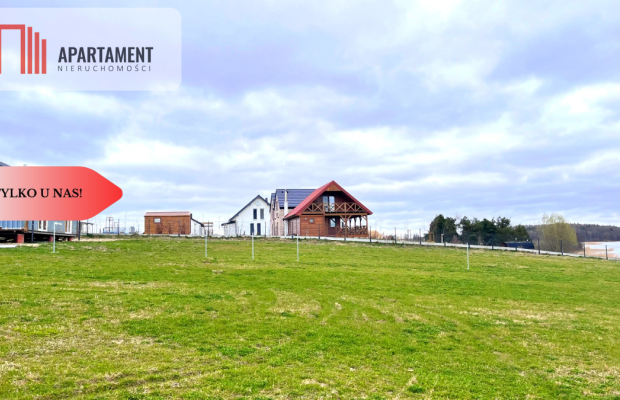 4 działki rekreacyjne 300m2 od jeziora