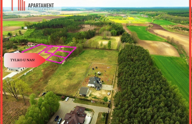 TYLKO U NAS !!! TOPORZYSKO 1000 m2 - LAS ICISZA