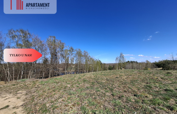 Działka nad jeziorem Jeleń