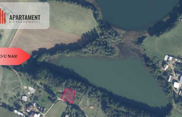 Działka nad jeziorem Jeleń