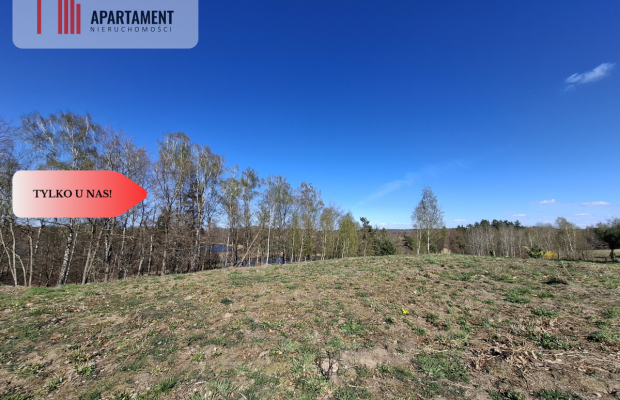 Działka nad jeziorem Jeleń