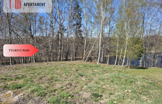 Działka nad jeziorem Jeleń